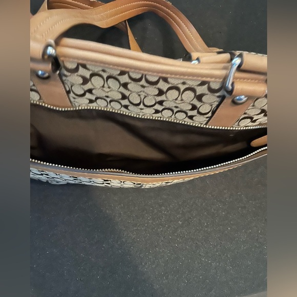 Coach laptop / baby bag - Signature C’s fabric - Picture 3 of 12